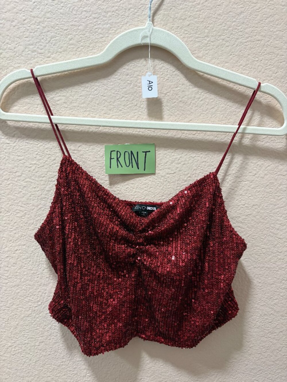 [FASHION NOVA] Red Top - Medium